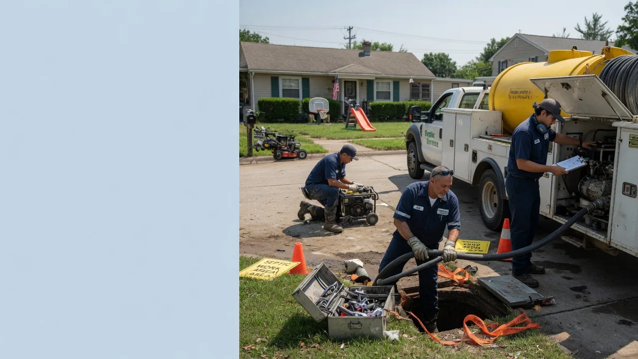 Septic Tank Pumping in Winslow, NJ near me